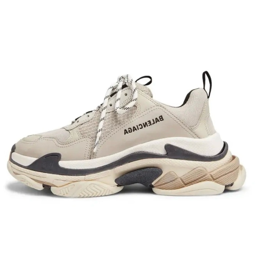 Balenciaga Men's Beige Sneakers - Picture 1 of 3